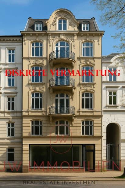 Vollvermietetes Gewerbeobjekt mit Potenzial! Zwei Einheiten in begehrter Lage von Hamburg-Winterhude